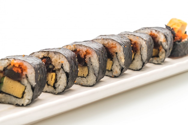 rolo de sushi - estilo de comida japonesa