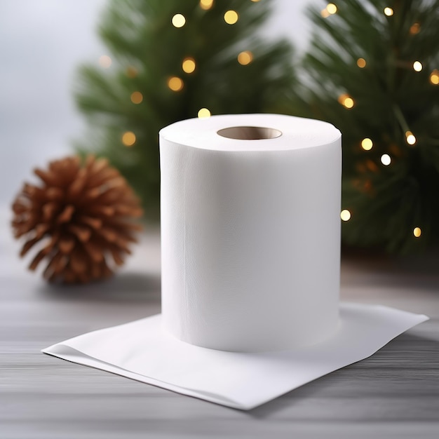 Rolos de papel higiénico em branco Mockup TP Mockup Estilizado Foto Digital Download Exibir o seu produto