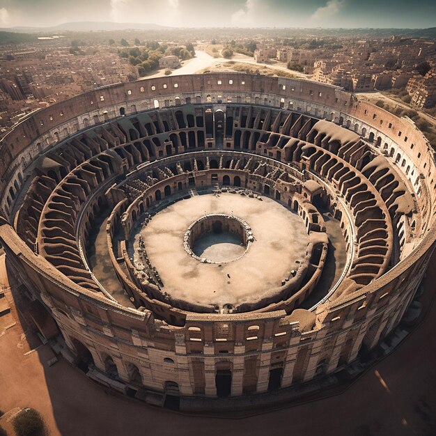 Roma e o Coliseu