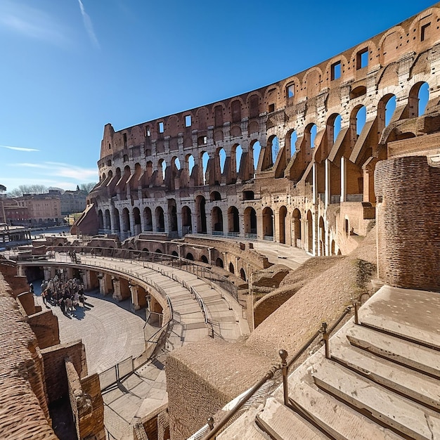 Roma e o Coliseu