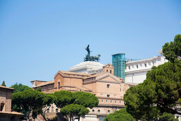 Roma Italia 17 de junio de 2013 Altare della Patria Altar de la Patria