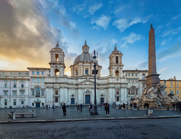 Roma Italia Sant Agnese in Agone en Piazza Navona