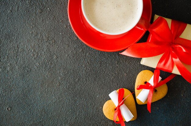 Romantische Komposition für Valentinstag, Geburtstag oder Muttertag.