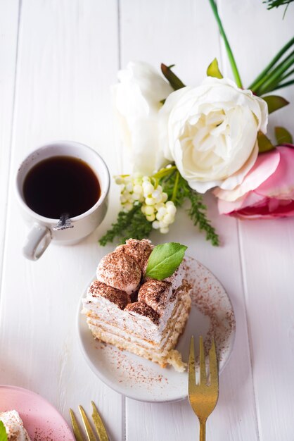 Romantisches Frühstück zum Valentinstag