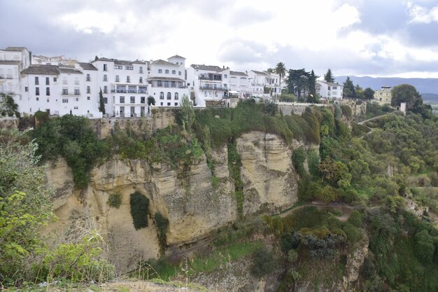 Ronda Spanien 08. November 2019 die Brücke Puente Nuevo über die Tajo-Schlucht