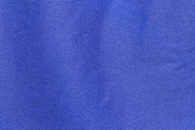 Foto ropa deportiva de color azul tela camiseta de fútbol textura y fondo textil