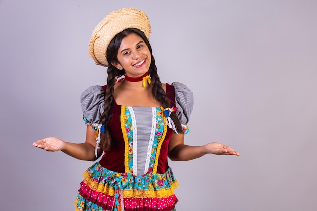 Ropa de mujer brasileña de Festa Junina Arraial Festa de Sao Joao paz y amor