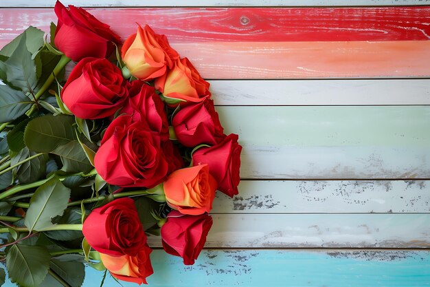 Foto ropa de rosas para el día de san valentín