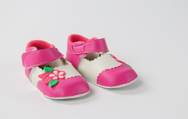 rosa Babyschuhe