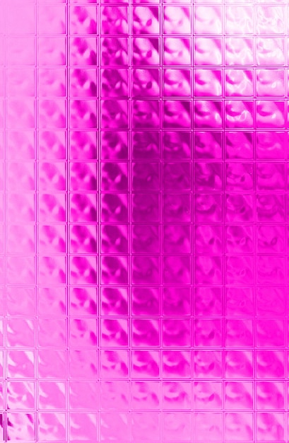 Rosa glänzender abstrakter Farbverlaufshintergrund mit quadratischem Blockglas-Designkonzept