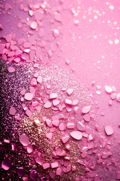 Rosa Glitter Hintergrund