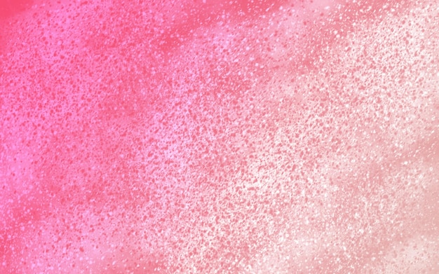 Rosa Glitterhintergrund mit einem weißen gesprenkelten Muster.