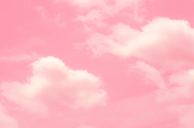 Foto rosa himmel mit unscharfem musterhintergrund