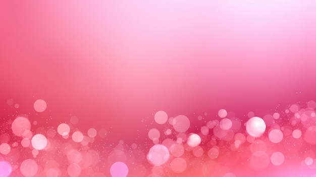 Rosa Hintergrund mit rosa Hintergrund und Bokeh-Lichtern.
