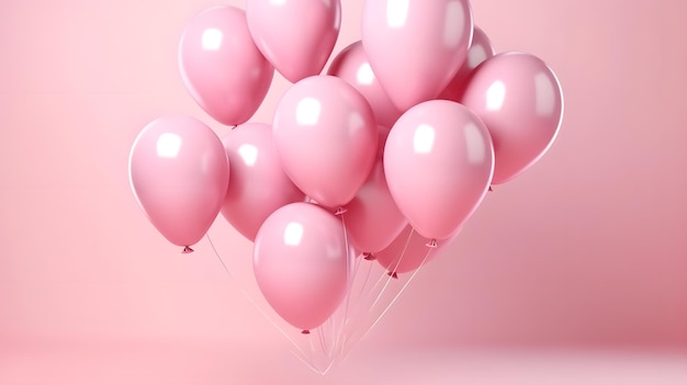 Rosa Luftballons