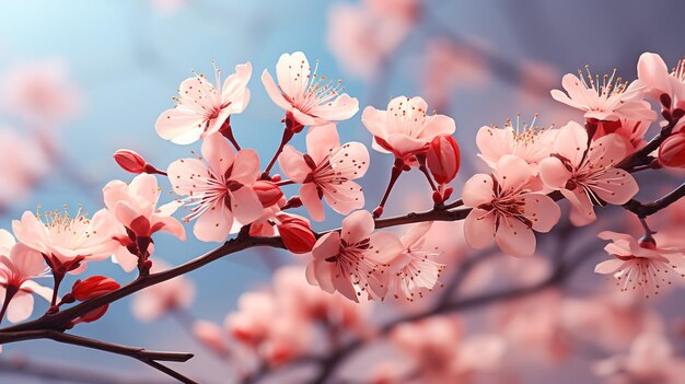 Rosa Magnolienblüten auf weißem Hintergrund