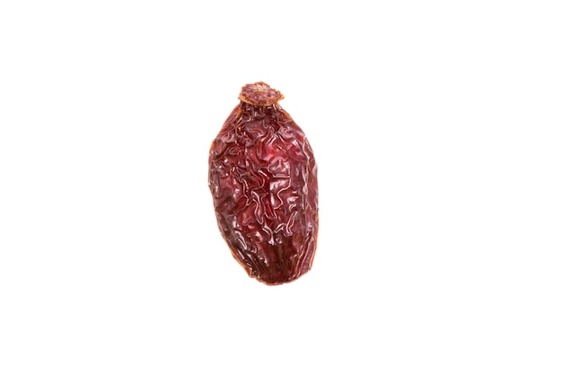 Rosa Mosqueta secos naturais isolados no fundo branco. Foto de alta qualidade