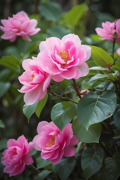 Rosa no jardim Khun Wang Chiang Mai Tailândia escolha foco suave