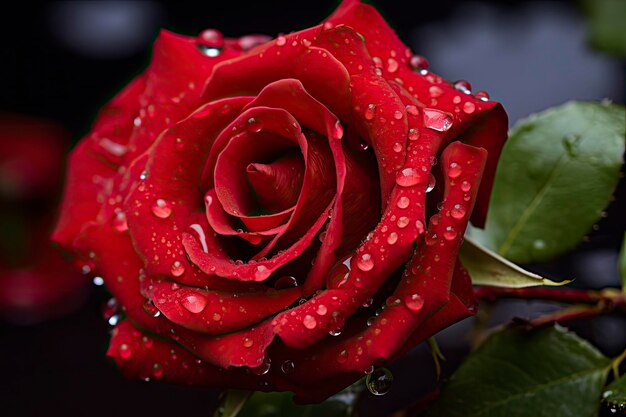 Rosa roja para San Valentín