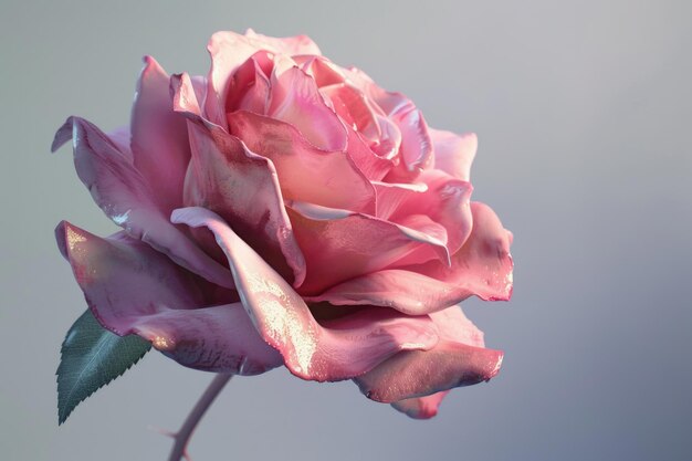 rosa Rose für den Hintergrund