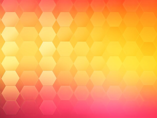 Rosa und gelber Gradient-Hintergrund mit einem Sechseck-Muster in einer Vektorillustration ar 43 v 52 Job ID 685f214cfa8d45f5bd13a55831433b73