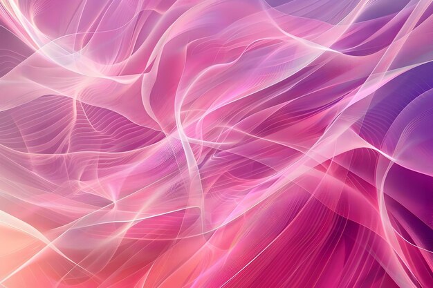 Rosa und lila abstrakter Hintergrund mit welligen Linien