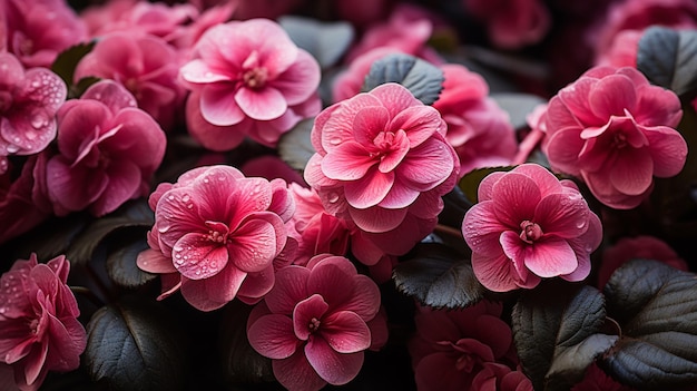 rosa und weiße Blume im Garten