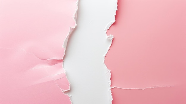 Foto rosa und weißes papier mit kopierraum