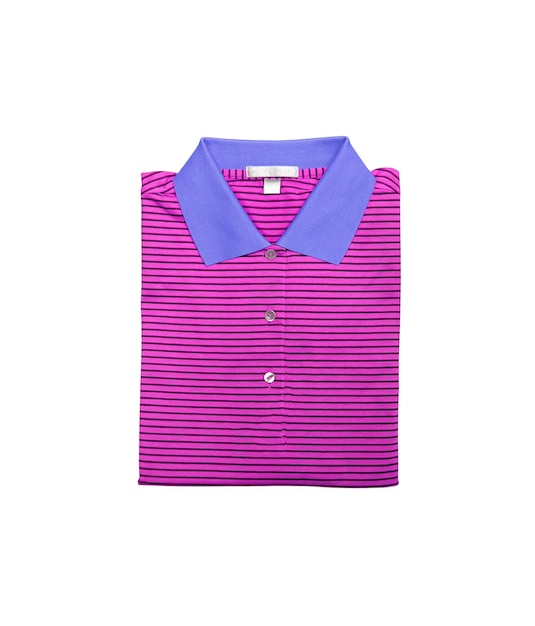 Rosafarbenes Poloshirt