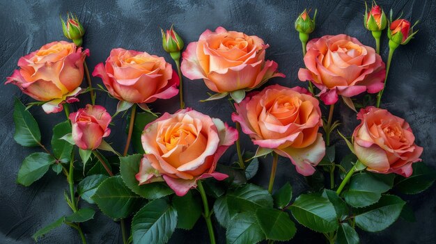 Rosas cor-de-rosa em papel