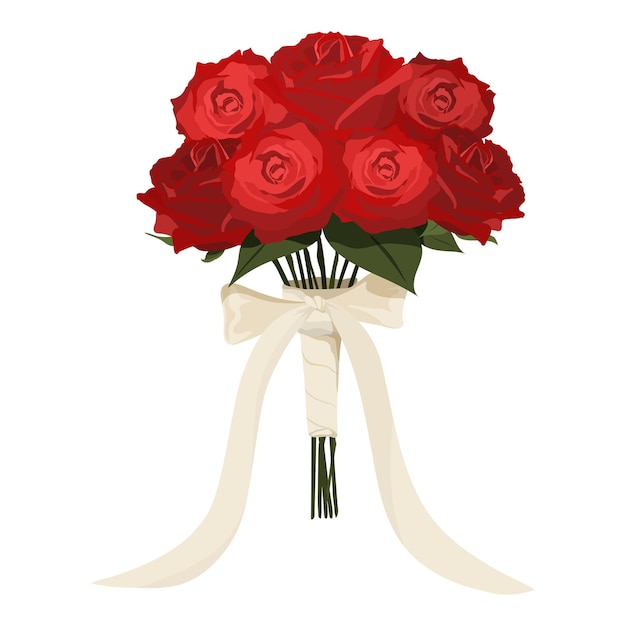 Rosas rojas png ramo de ilustraciones fondo transparente