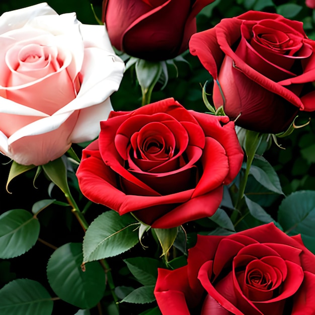 Rosas vermelhas Lindas imagens de rosas vermelhas