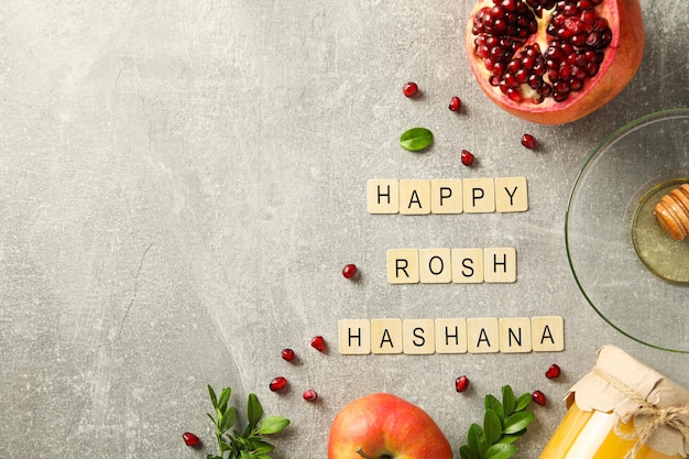 Rosh hashanah conceito de feriado de ano novo judaico