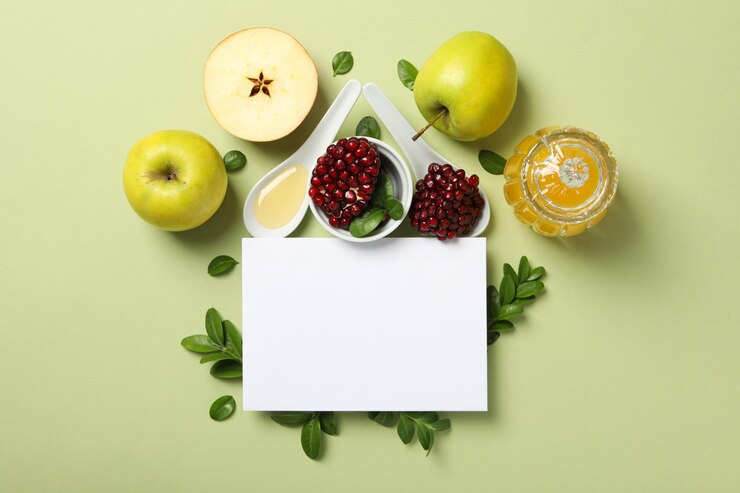 Rosh Hashanah concepto de vacaciones de Año Nuevo judío