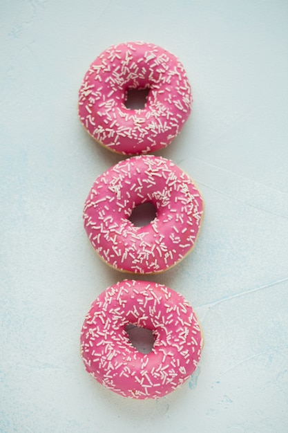 Rosquillas en azúcar glas.