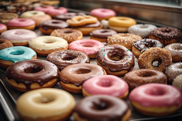 Las rosquillas deliciosas.