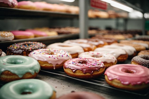 Las rosquillas deliciosas.