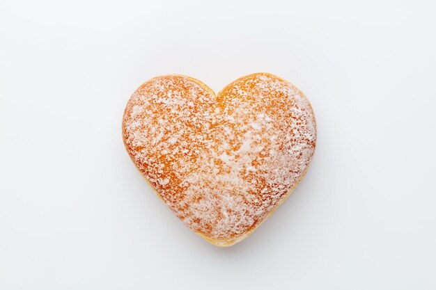 Rosquillas en forma de corazón Cruller en forma de corazón