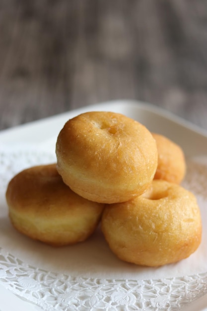 Rosquillas Fritas Sin Cobertura