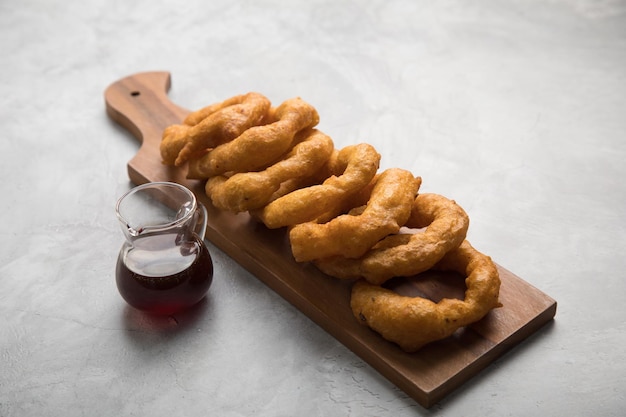 Las rosquillas Picarones son como el postre tradicional peruano.