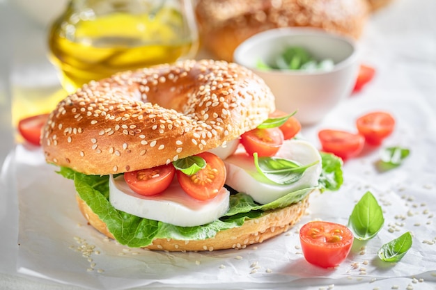 Rosquillas de primavera y caseras para un desayuno saludable