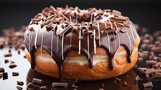 rosquinha de chocolate