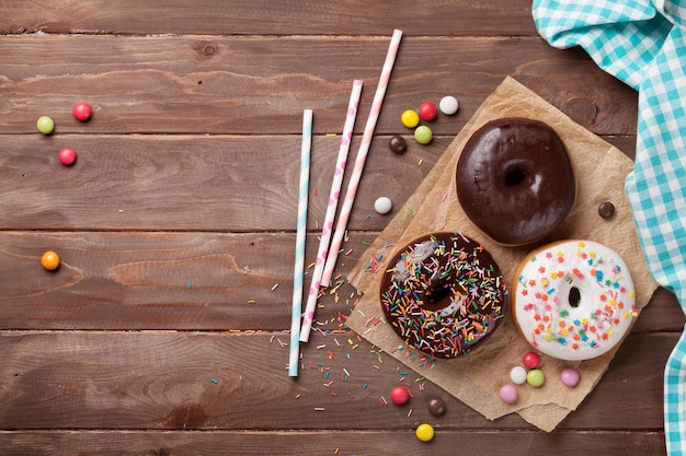 Rosquinhas e doces