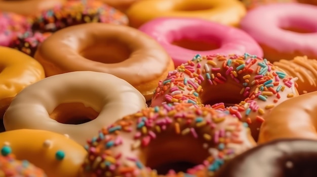 Rosquinhas sortidas de beleza