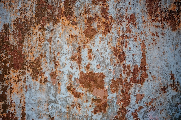 Foto rostige metalloberflächenstruktur nahaufnahme hintergrund