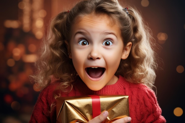 Rostos surpresos revelam emoções ao desembrulhar presentes inesperados de Natal