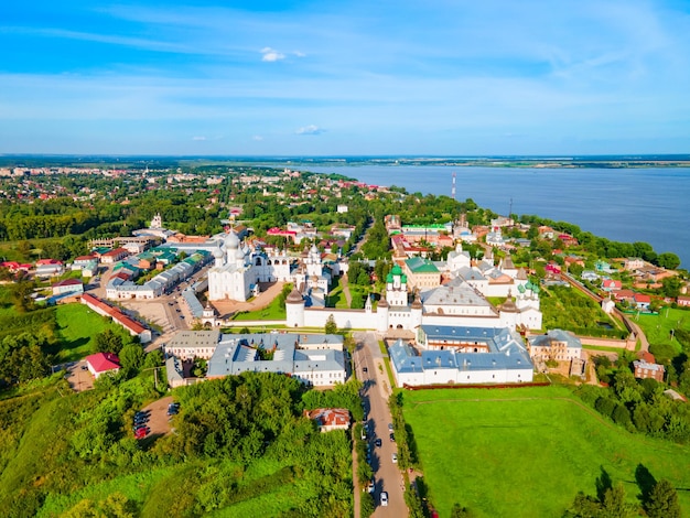 Rostov Kremlin vista panorâmica aérea Rússia