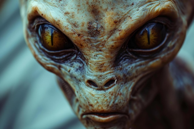 El rostro alienígena extraterrestre genera Ai