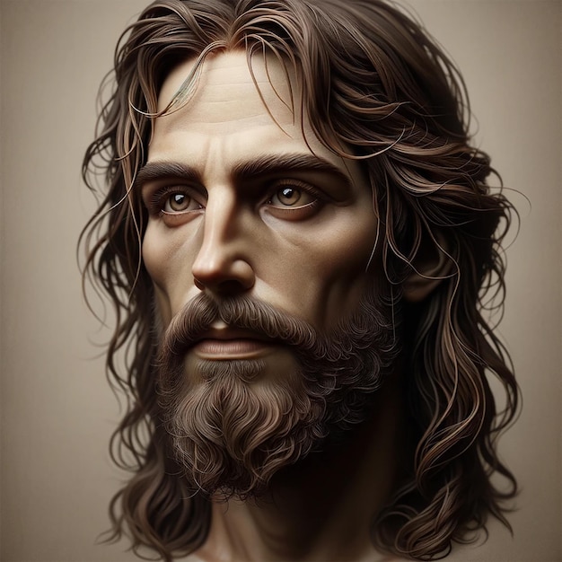 El rostro cansado de Jesucristo Hijo de Dios Religión cristiana