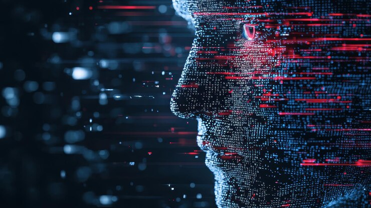 El rostro humano digital, el arte del fallo, la IA cyberpunk.